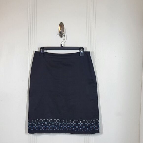 Ann Taylor Black Circle Skirt - Picture 1 of 7